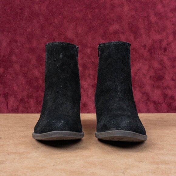 Josef Seibel Wmn Daphne Black Suede Western Chelsea Ankle Boots 10-10.5US EUR41 - Picture 3 of 8